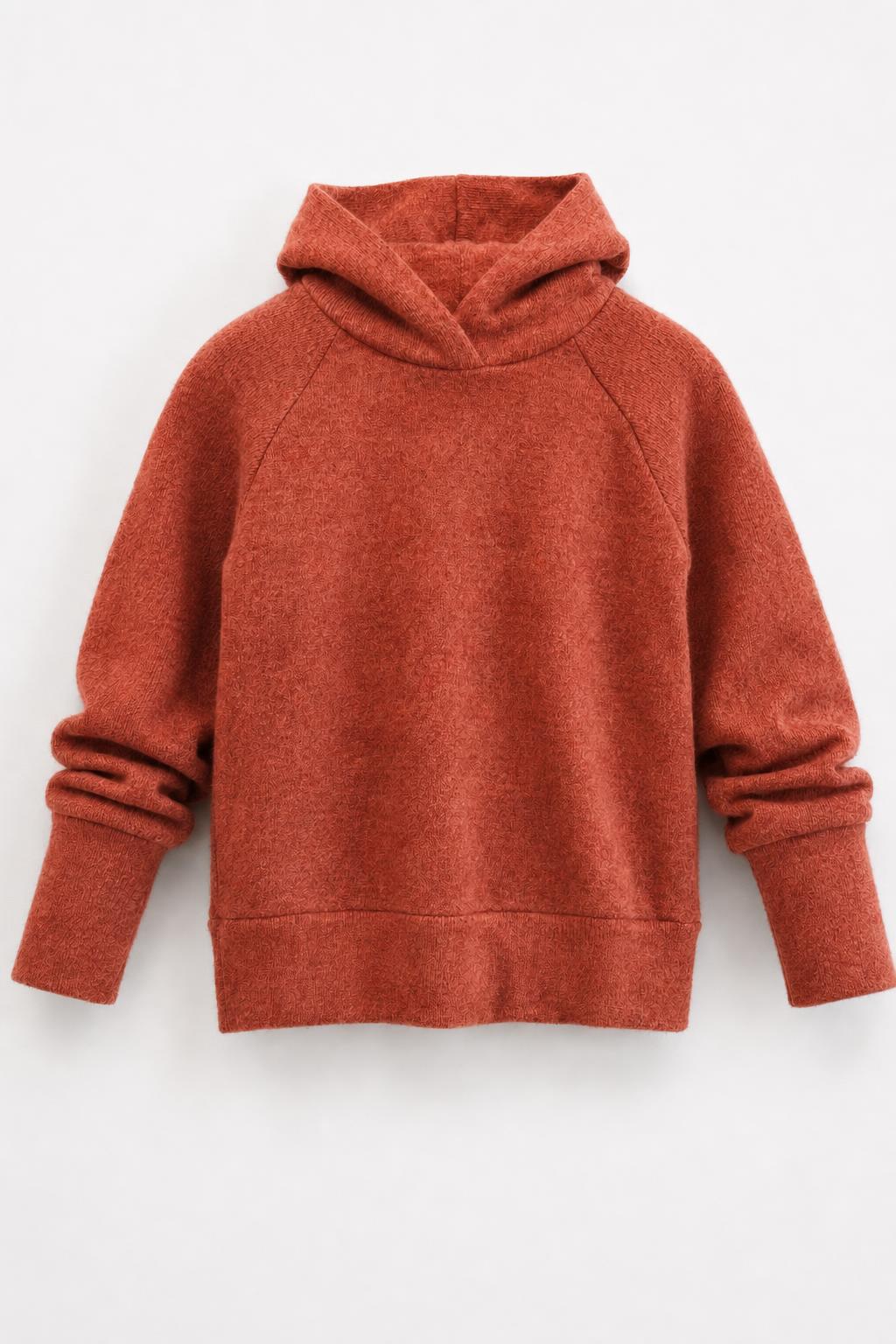Kaschmir Kinder Hoodie Orange