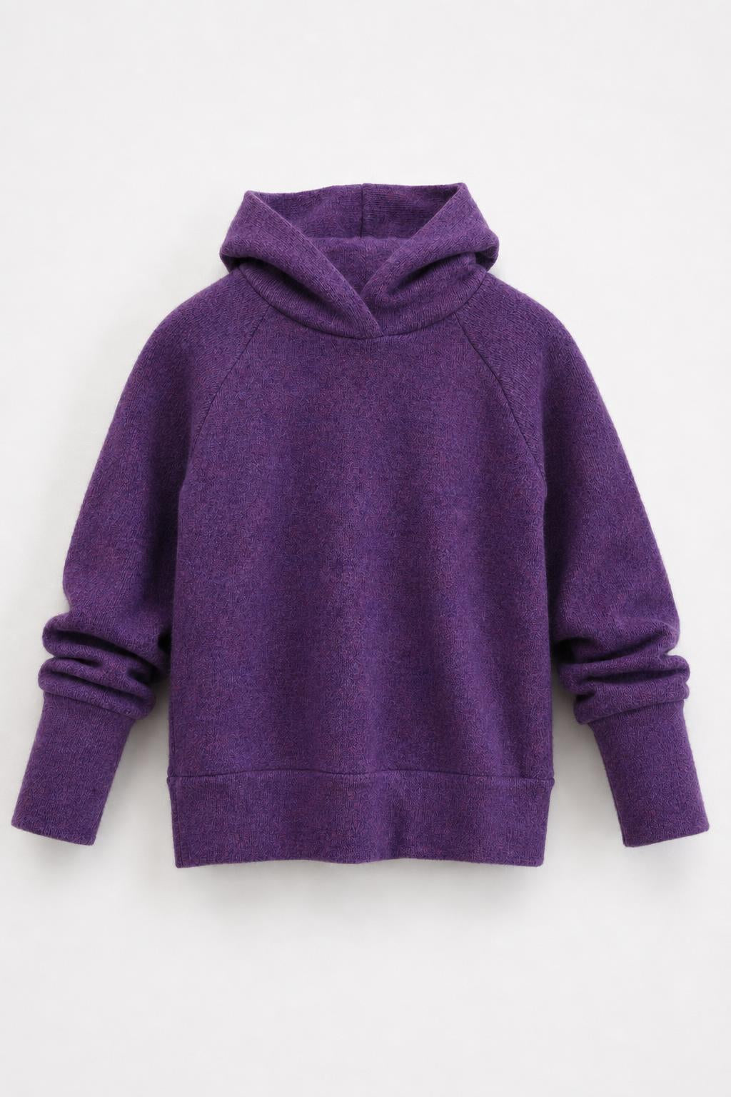 Kaschmir Kinder Hoodie Lila