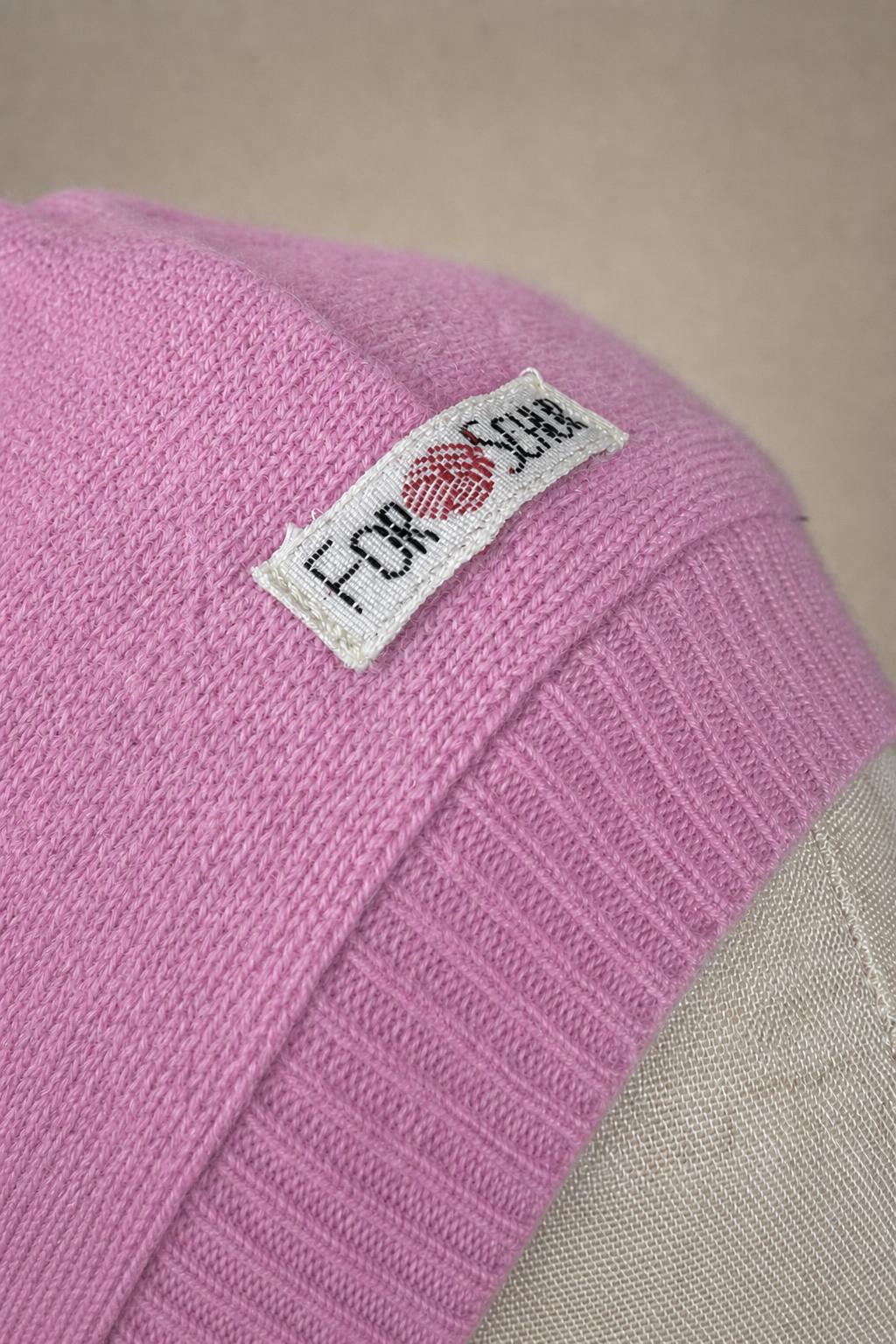 Kaschmir Kinder Kapuzenschal Rosa