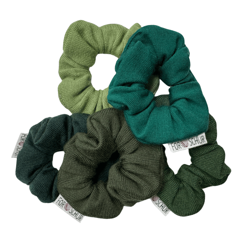 Upcycling Merino No Waste Scrunchie - ForSchur