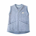 Wollfleece Weste Grau Gr. 122/128