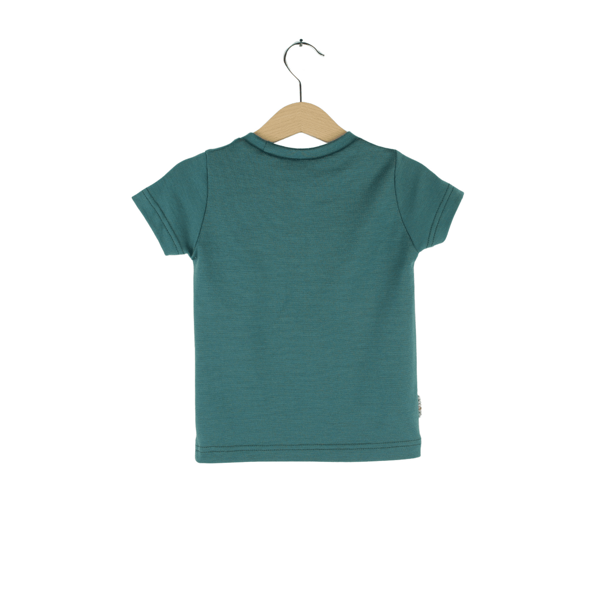 Sonderedition: Upcycling Merino T-Shirt mit der Falte Grün - ForSchur
