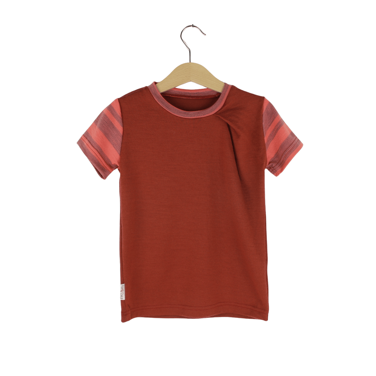 Sonderedition: Upcycling Merino T-Shirt mit der Falte - ForSchur