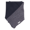 Upcycling Kaschmirhalstuch Blau - ForSchur