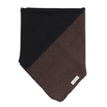 Upcycling Kaschmirhalstuch Braun Schwarz - ForSchur