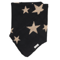 Upcycling Kaschmirhalstuch Schwarz Braun - ForSchur