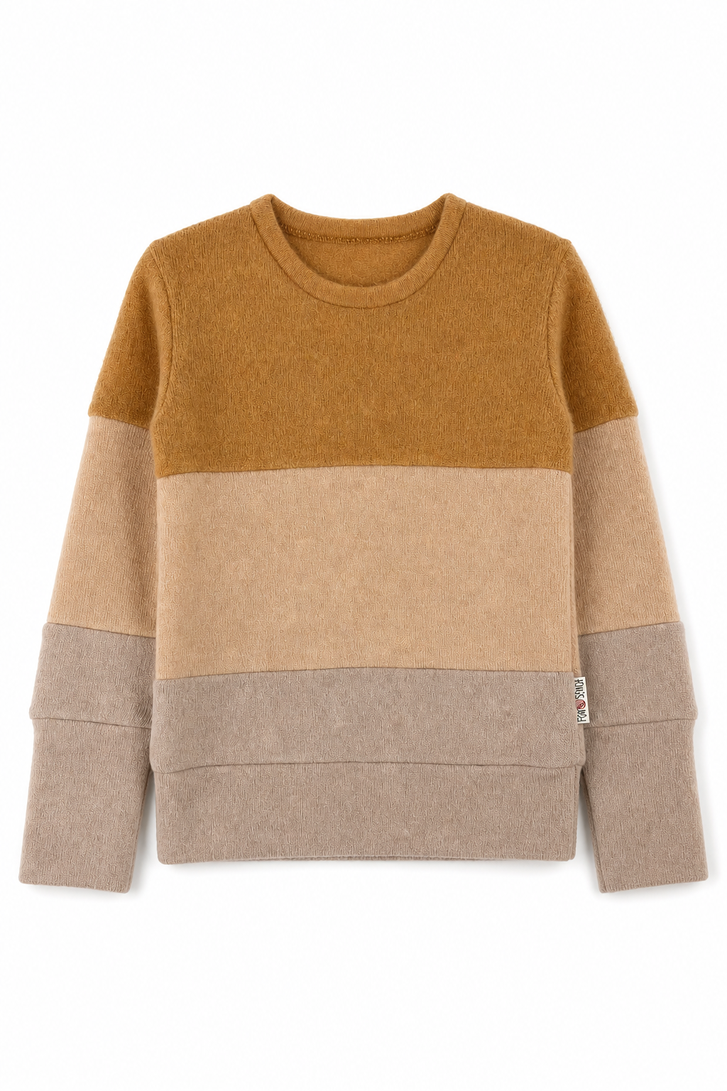 Kaschmir Kinder Ombré Pullover in bunten Farben, Größe 98/104, genäht in Berlin