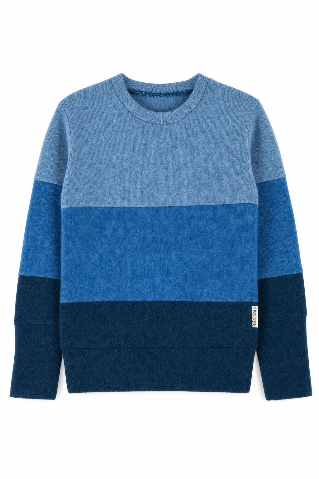 Kaschmir Kinder Ombré Pullover in bunten Farben, Größe 98/104, genäht in Berlin