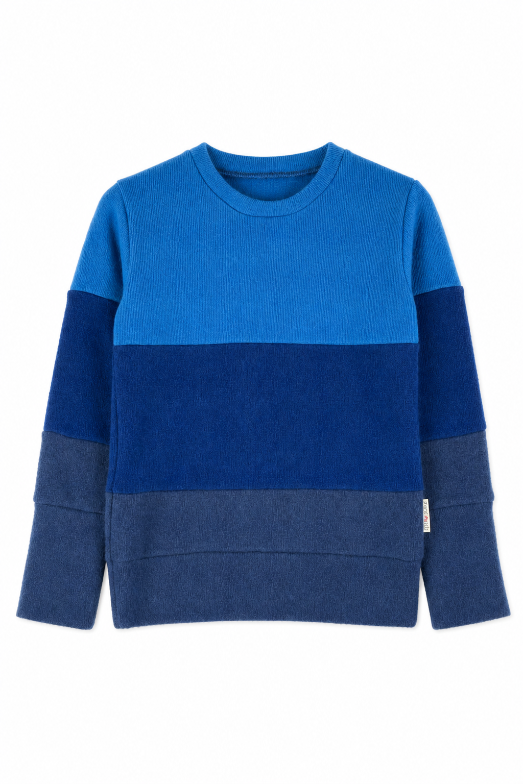 Kaschmir Kinder Ombré Pullover in bunten Farben, Größe 98/104, genäht in Berlin