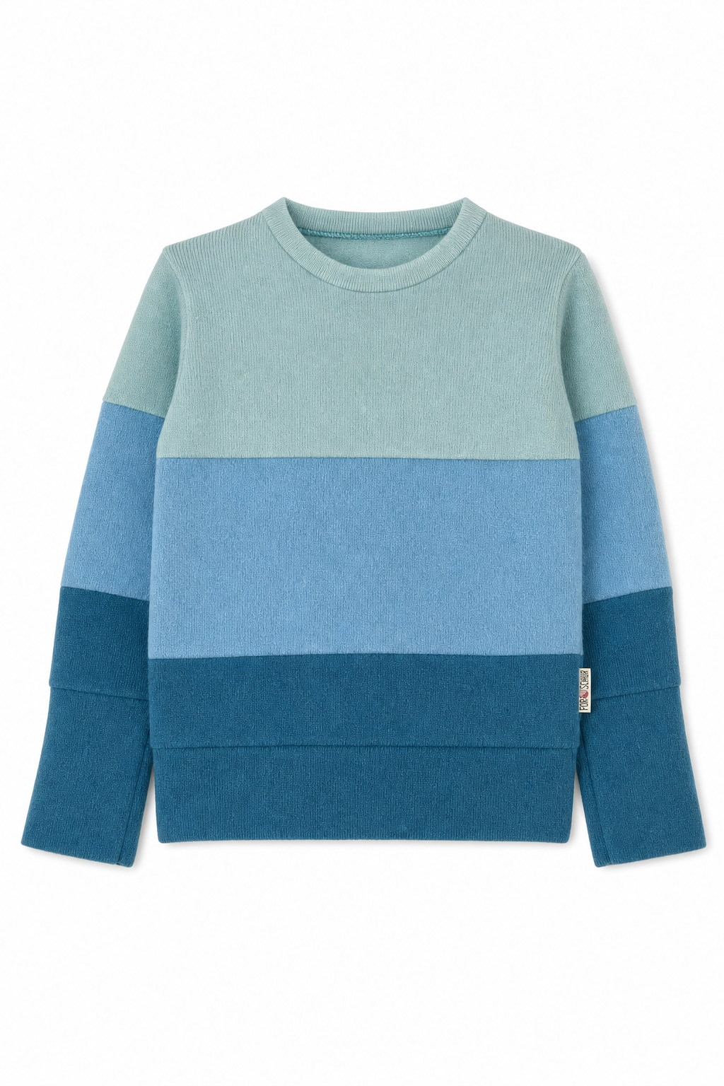 Kaschmir Kinder Ombré Pullover in bunten Farben, Größe 98/104, genäht in Berlin