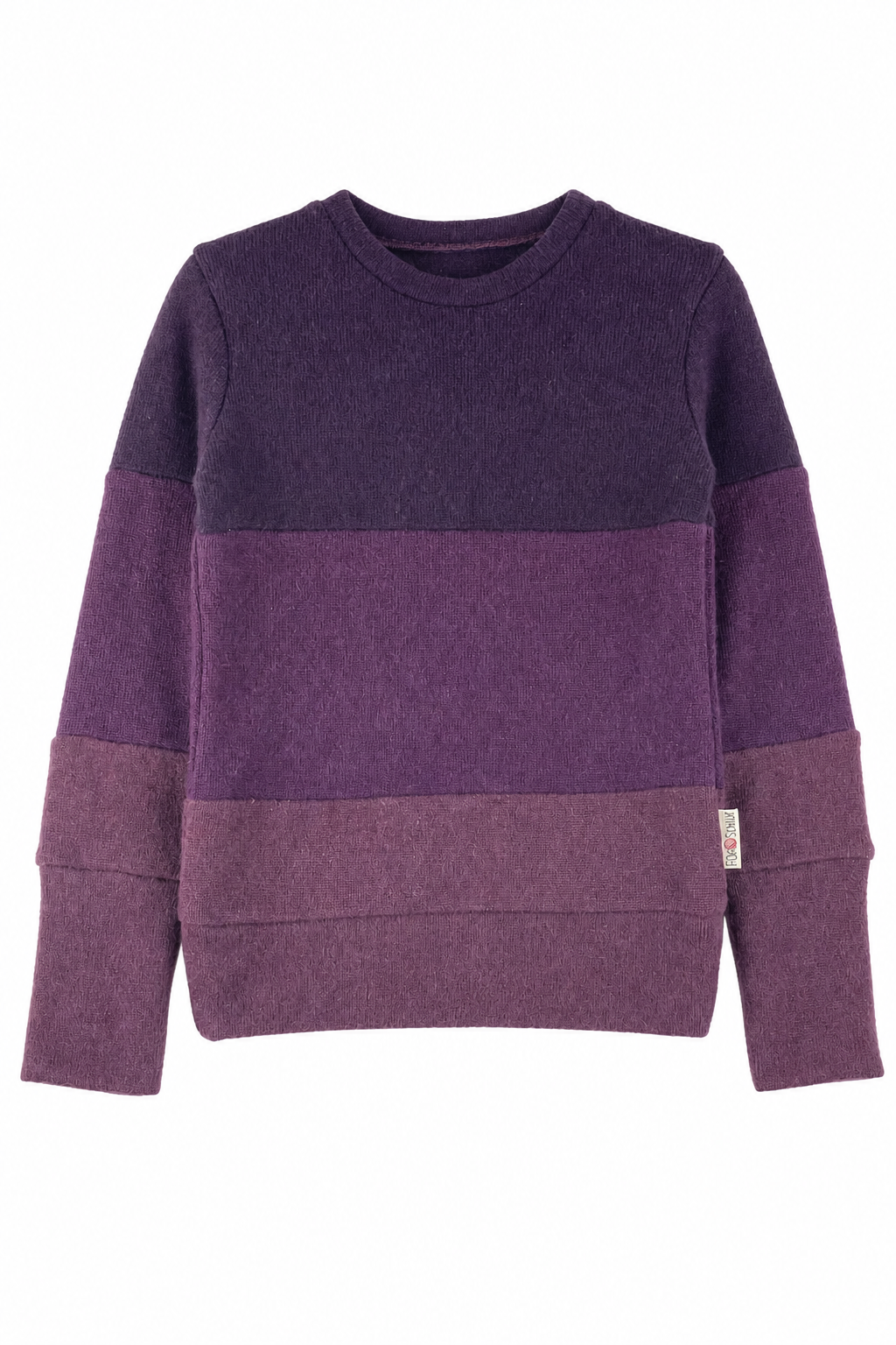 Kaschmir Kinder Ombré Pullover in bunten Farben, Größe 98/104, genäht in Berlin