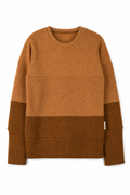 Kaschmir Kinder Ombré Pullover in bunten Farben, Größe 122/128, genäht in Berlin