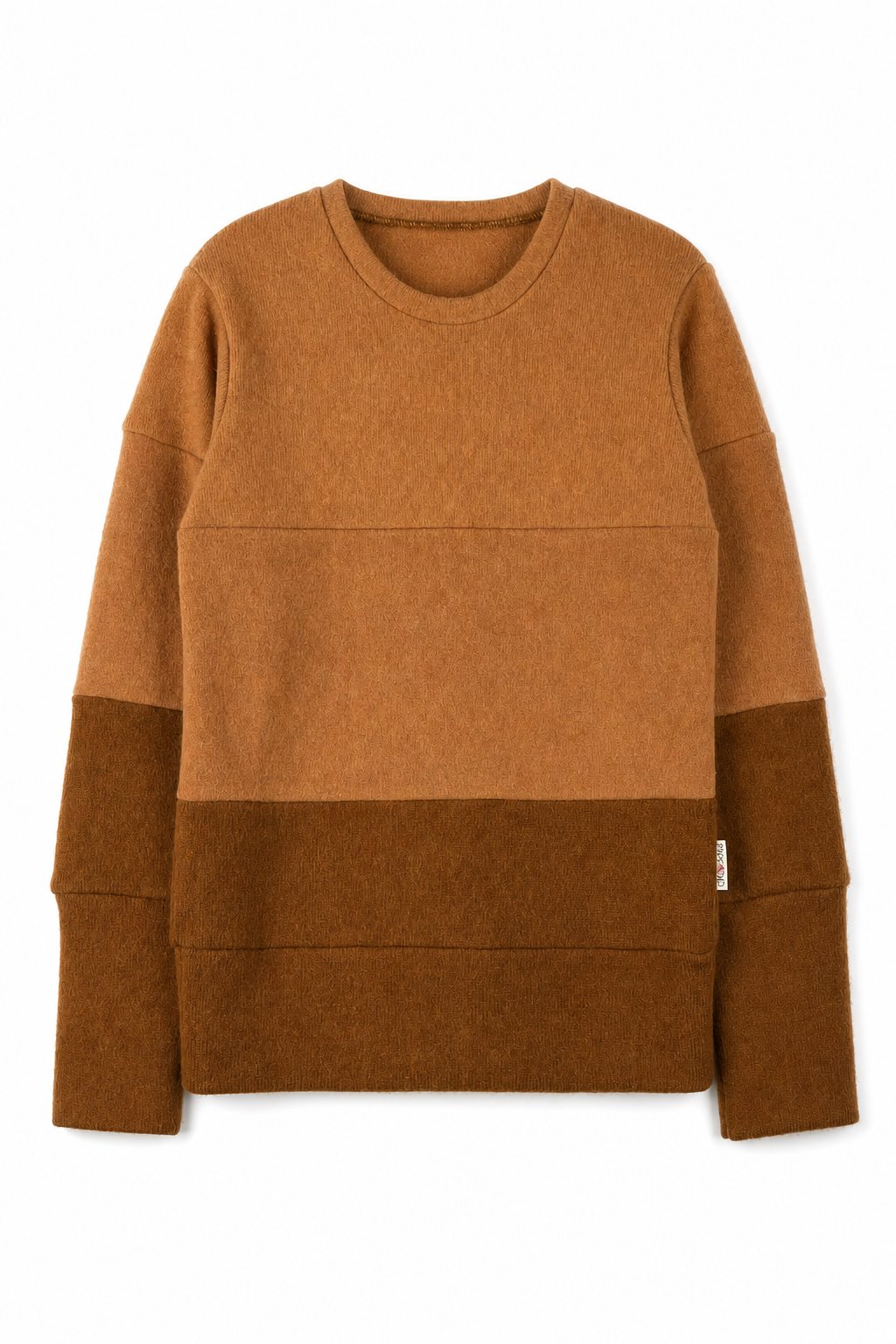 Kaschmir Kinder Ombré Pullover in bunten Farben, Größe 122/128, genäht in Berlin