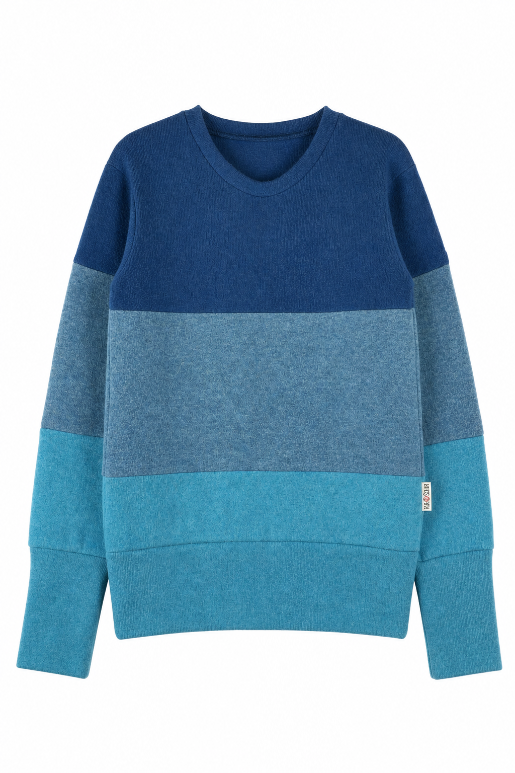Kaschmir Kinder Ombré Pullover in bunten Farben, Größe 134/140, genäht in Berlin