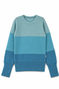 Kaschmir Kinder Ombré Pullover in bunten Farben, Größe 134/140, genäht in Berlin