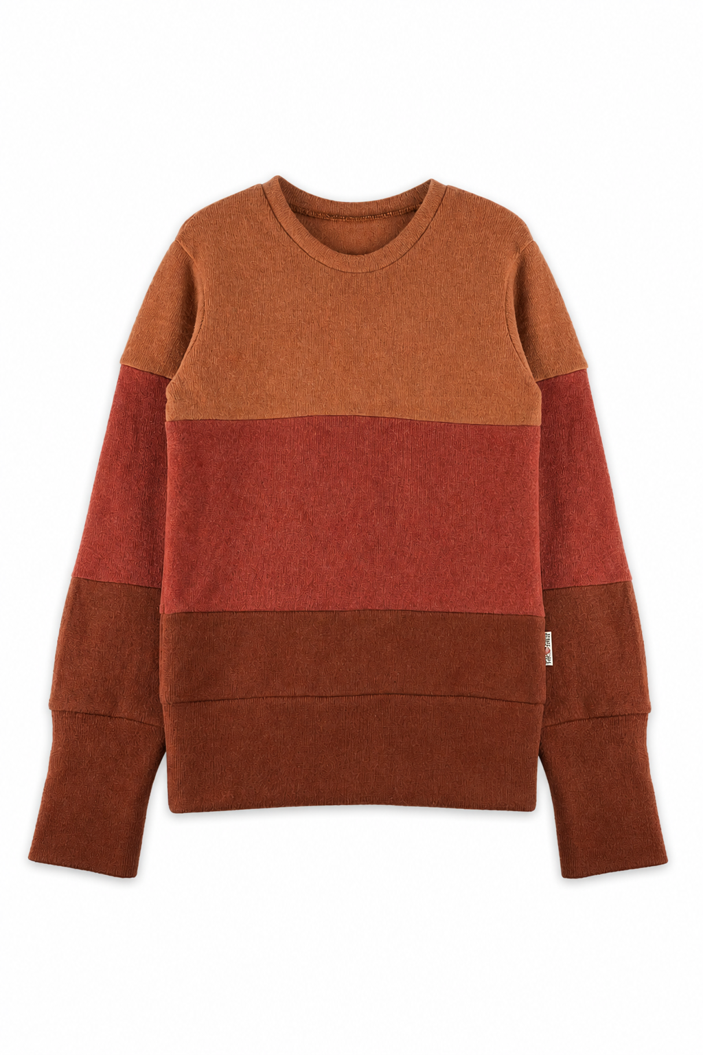 Kaschmir Kinder Ombré Pullover in bunten Farben, Größe 134/140, genäht in Berlin