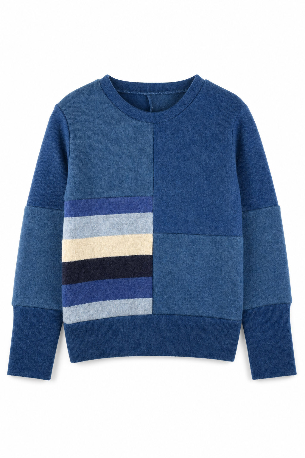 Kaschmir No Waste Pullover für Kinder in Größe 98/104, genäht in Berlin