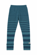 Kaschmir Kinder Schmale Hose in Blau, Größe 98/104, genäht in Berlin