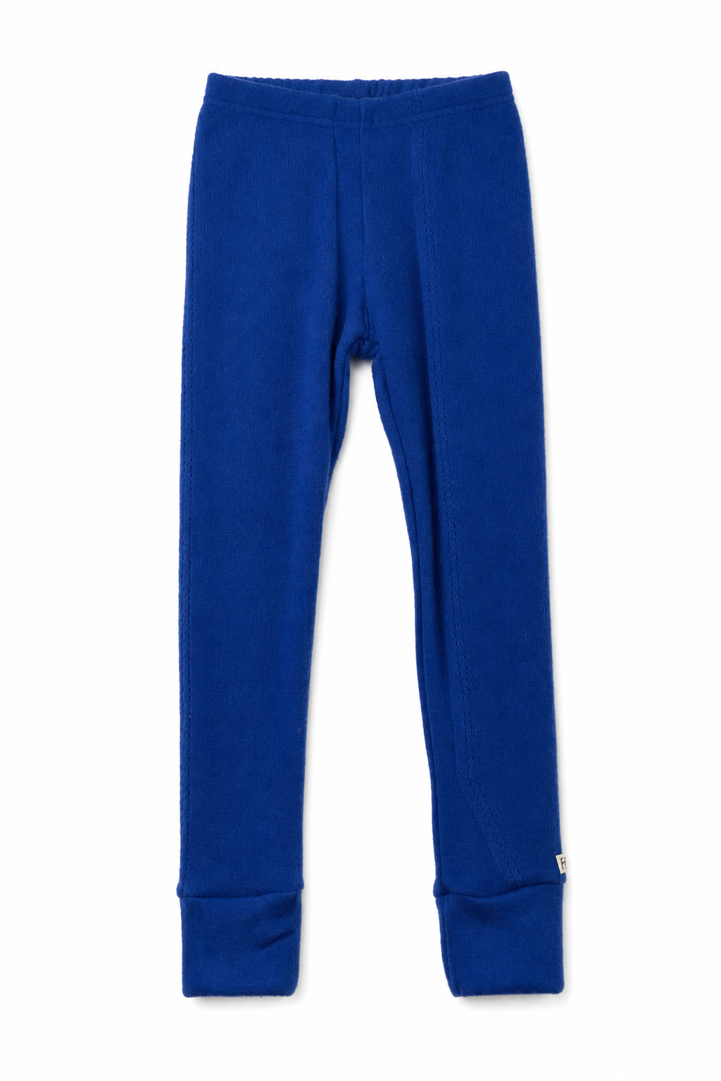 Kaschmir Kinder Schmale Hose in Blau, Größe 110/116, genäht in Berlin