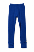 Kaschmir Kinder Schmale Hose in Blau, Größe 110/116, genäht in Berlin