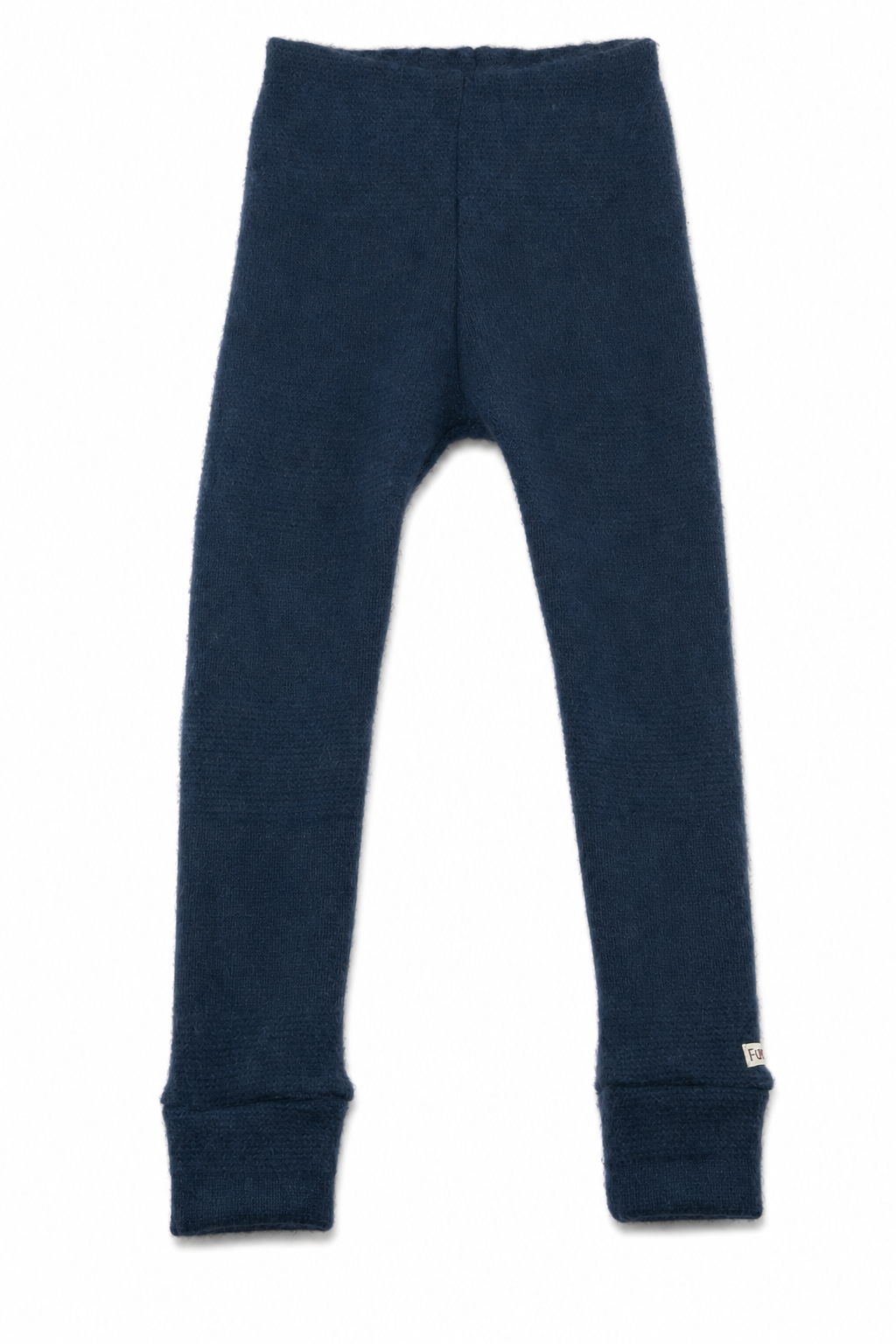 Kaschmir Kinder Schmale Hose in Blau, Größe 110/116, genäht in Berlin