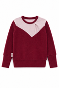 Kaschmir Kinder Pullover in Rot, Größe 98/104, genäht in Berlin