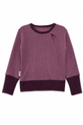 Kaschmir Kinder Pullover in Lila, Größe 98/104, genäht in Berlin