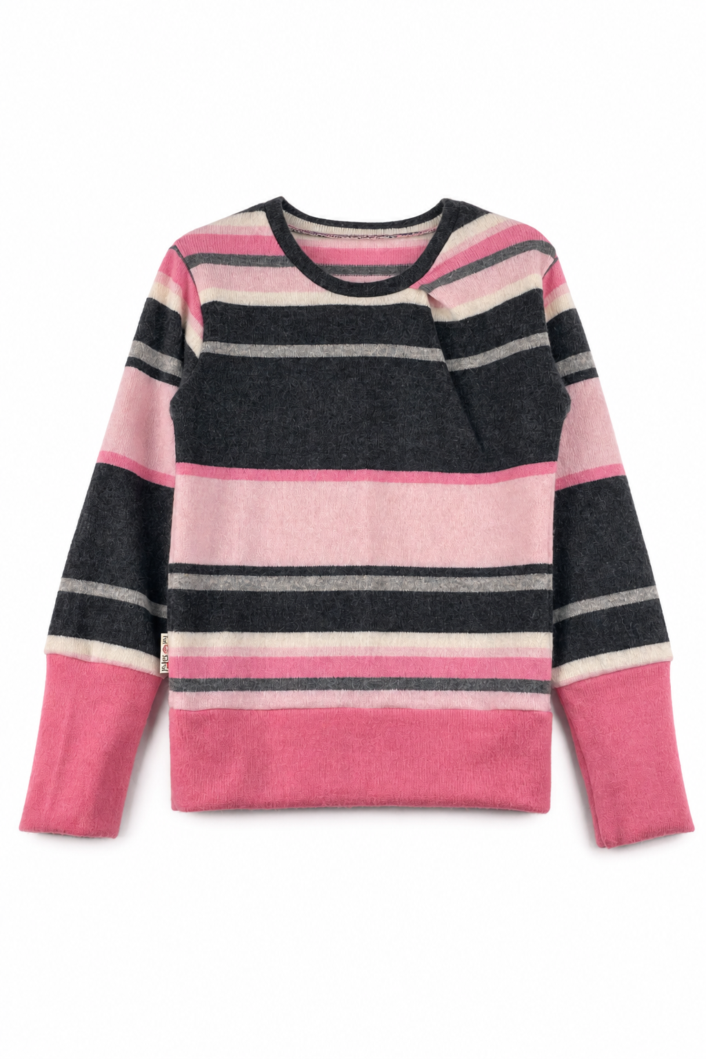 Kaschmir Kinder Pullover in Rosa, Größe 110/116, genäht in Berlin