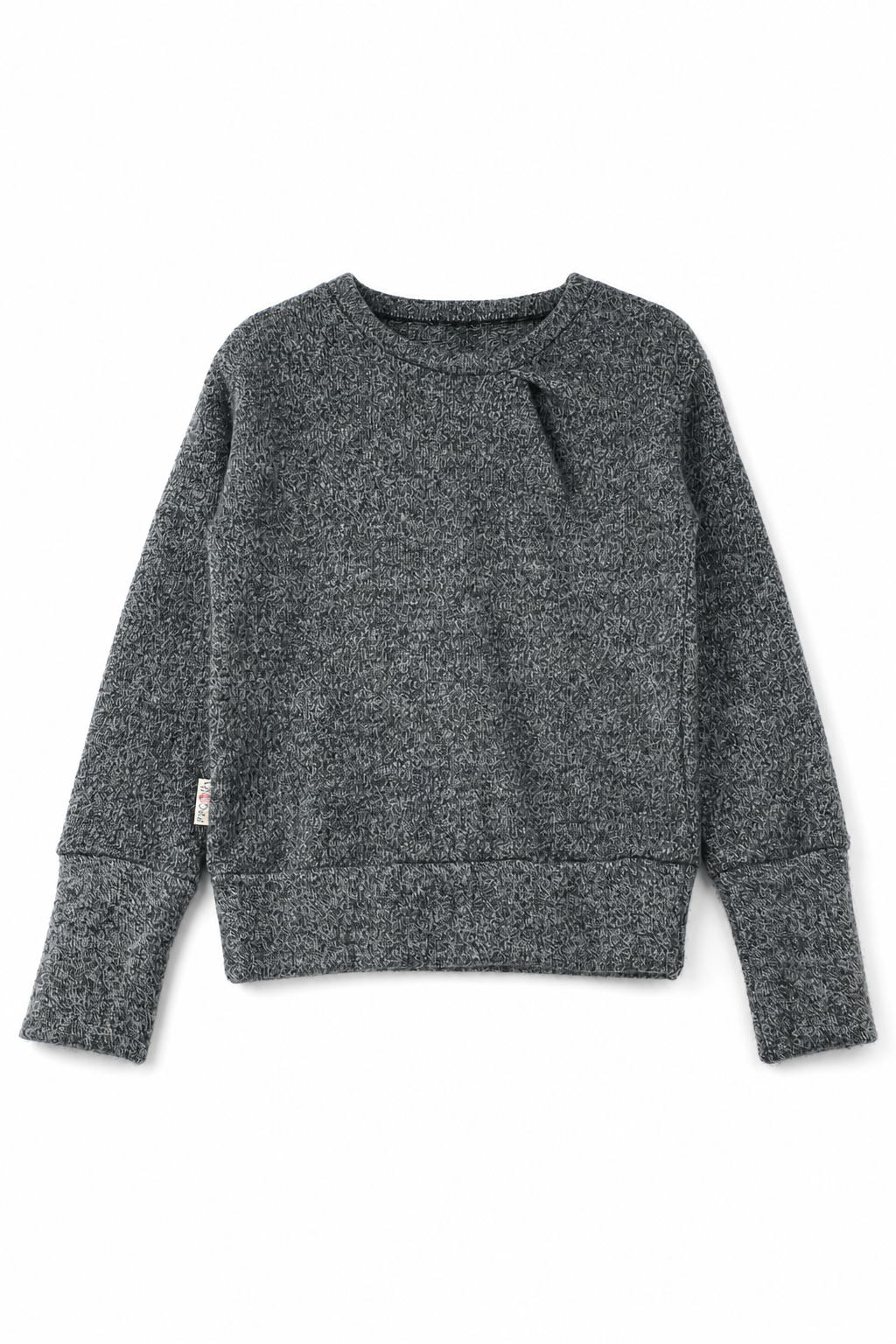 Kaschmir Kinder Pullover in Braun, Größe 110/116, genäht in Berlin