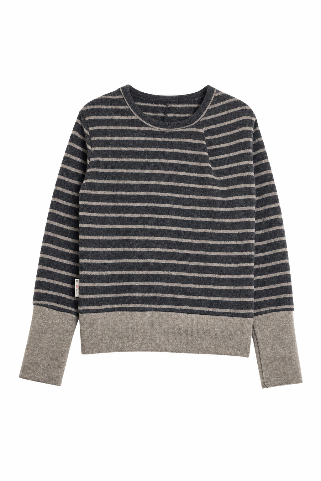 Kaschmir Kinder Pullover in Braun, Größe 110/116, genäht in Berlin