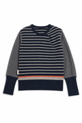 Kaschmir Kinder Pullover in Braun, Größe 110/116, genäht in Berlin