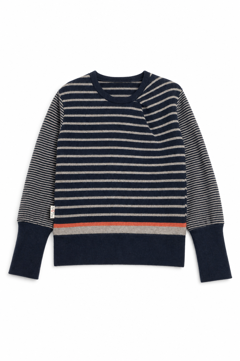 Kaschmir Kinder Pullover in Braun, Größe 110/116, genäht in Berlin