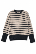 Kaschmir Kinder Pullover in Braun, Größe 110/116, genäht in Berlin