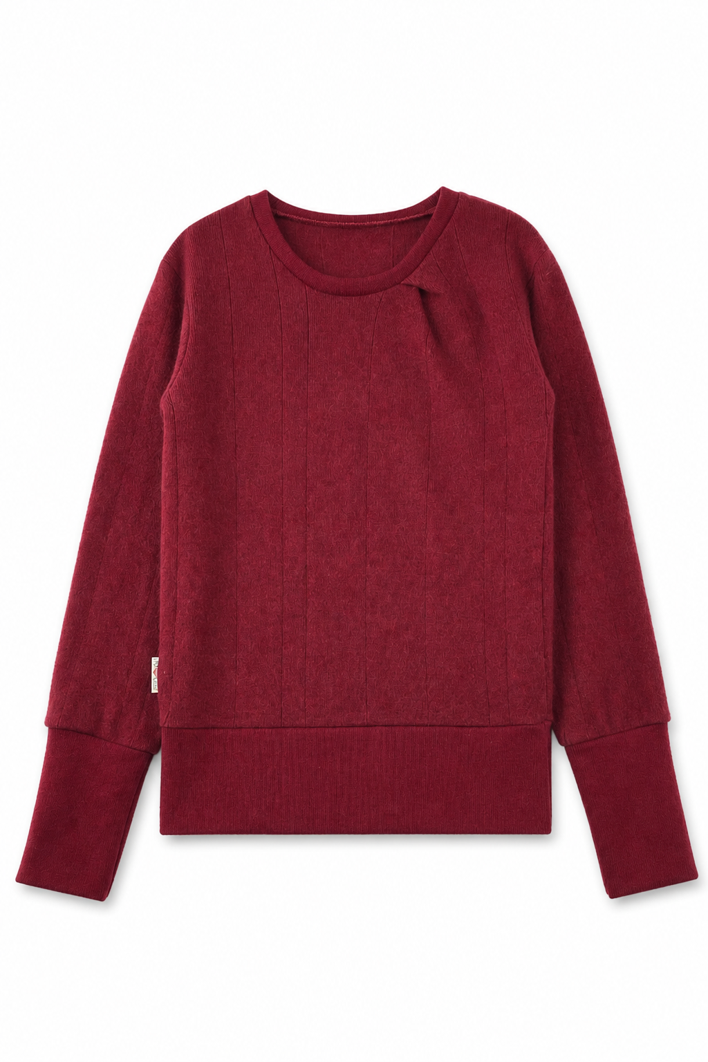 Kaschmir Kinder Pullover in Rot, Größe 134/140, genäht in Berlin
