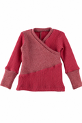 Kaschmir Baby Longsleeve in Rosa, Größe 62/68, genäht in Berlin