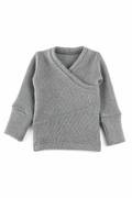 Kaschmir Baby Longsleeve in Blau, Größe 62/68, genäht in Berlin