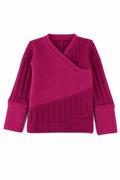 Kaschmir Baby Longsleeve in Rosa, Größe 62/68, genäht in Berlin