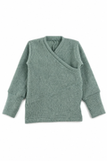 Kaschmir Baby Longsleeve in Blau, Größe 74/80, genäht in Berlin