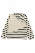 Kaschmir Baby Longsleeve in Weiß, Größe 74/80, genäht in Berlin
