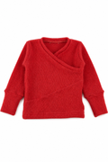 Kaschmir Baby Longsleeve in Rosa, Größe 74/80, genäht in Berlin