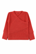 Kaschmir Baby Longsleeve in Rosa, Größe 74/80, genäht in Berlin