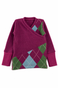 Kaschmir Baby Longsleeve in Rosa, Größe 74/80, genäht in Berlin