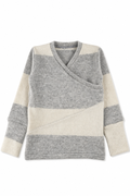 Kaschmir Baby Longsleeve in Grau, Größe 86/92, genäht in Berlin