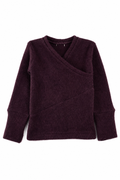 Kaschmir Baby Longsleeve in Rot, Größe 86/92, genäht in Berlin
