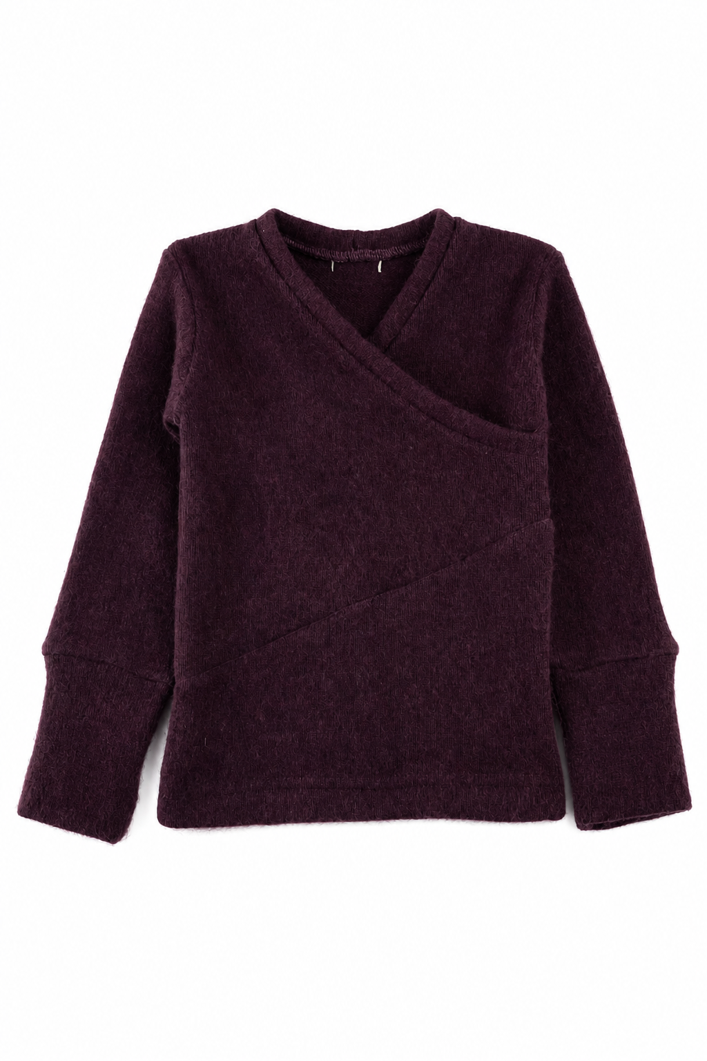 Kaschmir Baby Longsleeve in Rot, Größe 86/92, genäht in Berlin