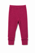 Schmale Babyhose aus Kaschmir in Lila, genäht in Berlin