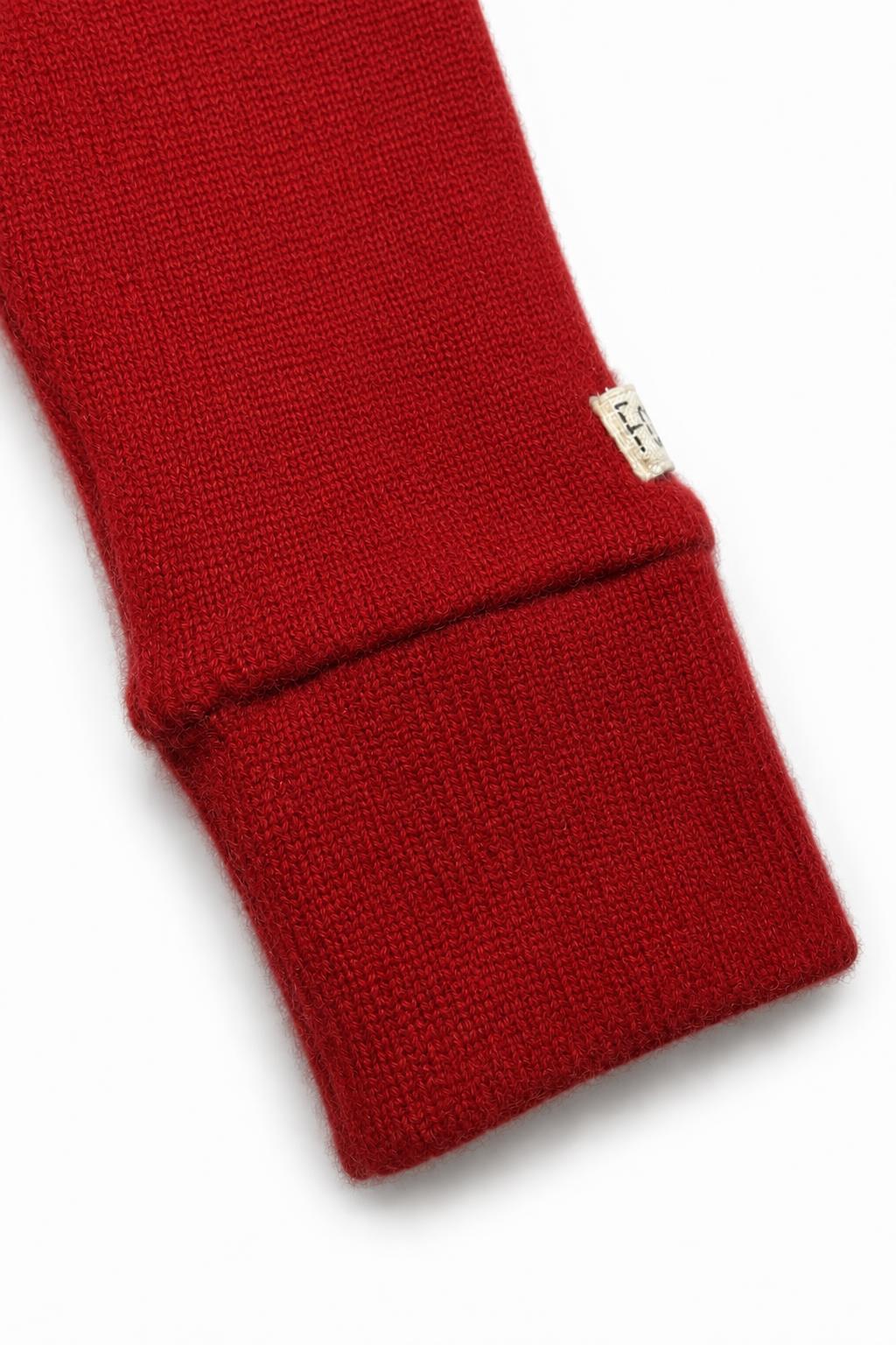 Kaschmir Kinder Schmale Hose 122/128 Rot