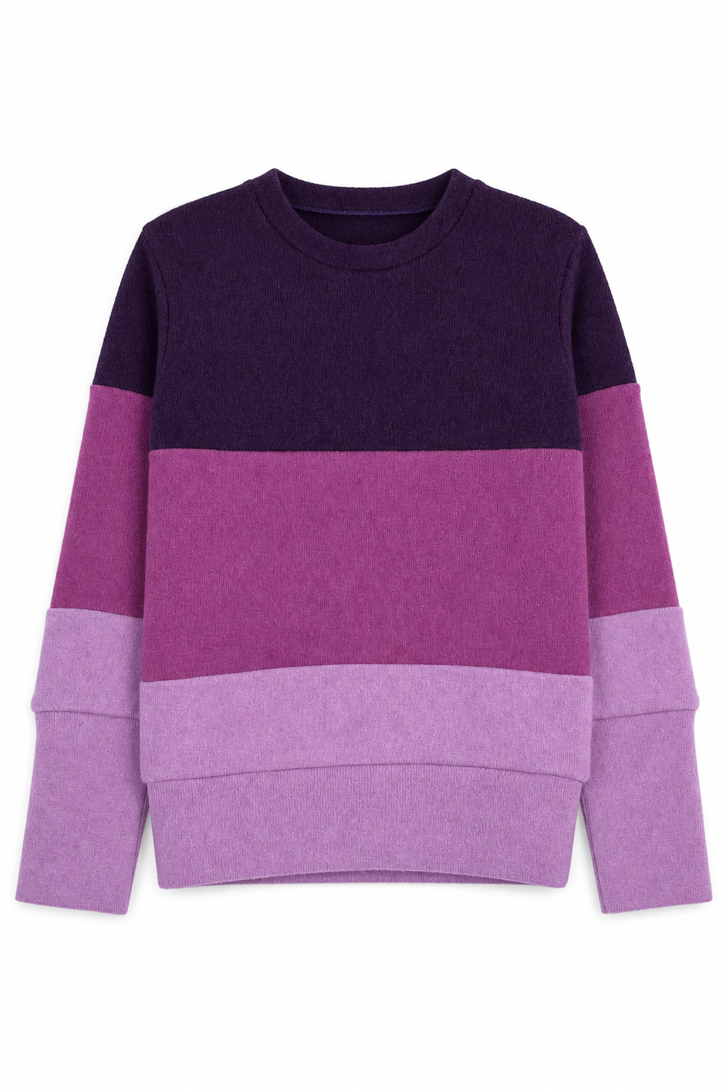 Kaschmir Ombré Pullover für Kinder in Größe 98/104, genäht in Berlin