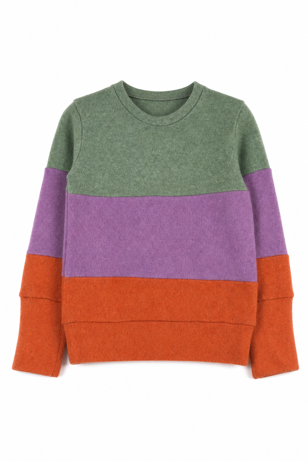 Kaschmir Ombré Pullover für Kinder in Größe 98/104, genäht in Berlin