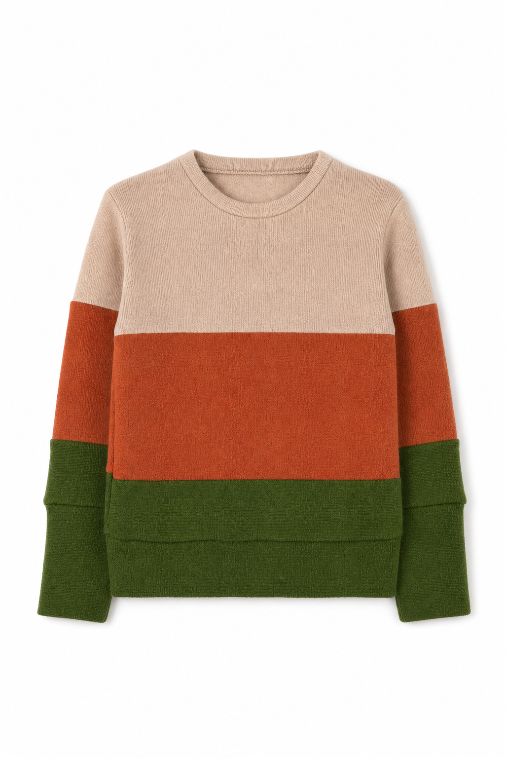 Kaschmir Ombré Pullover für Kinder in Größe 98/104, genäht in Berlin
